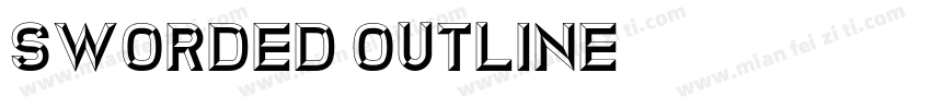 Sworded Outline字体转换